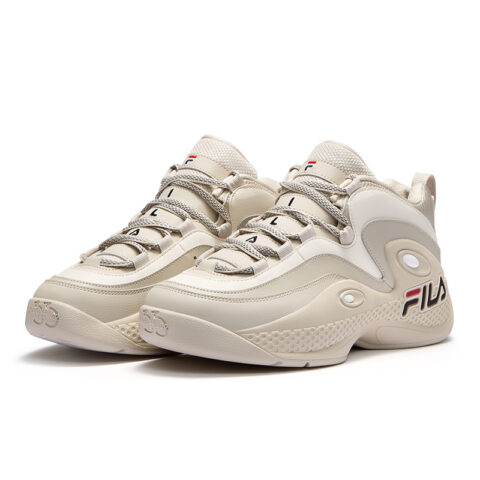 FILA FUSION GH3 Abrasion Resistant Low top Vintage Basketball Shoes Men’s Brown White