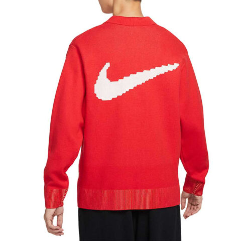 Nike Rugby Jerseys Men’s Red Lapel Moderate