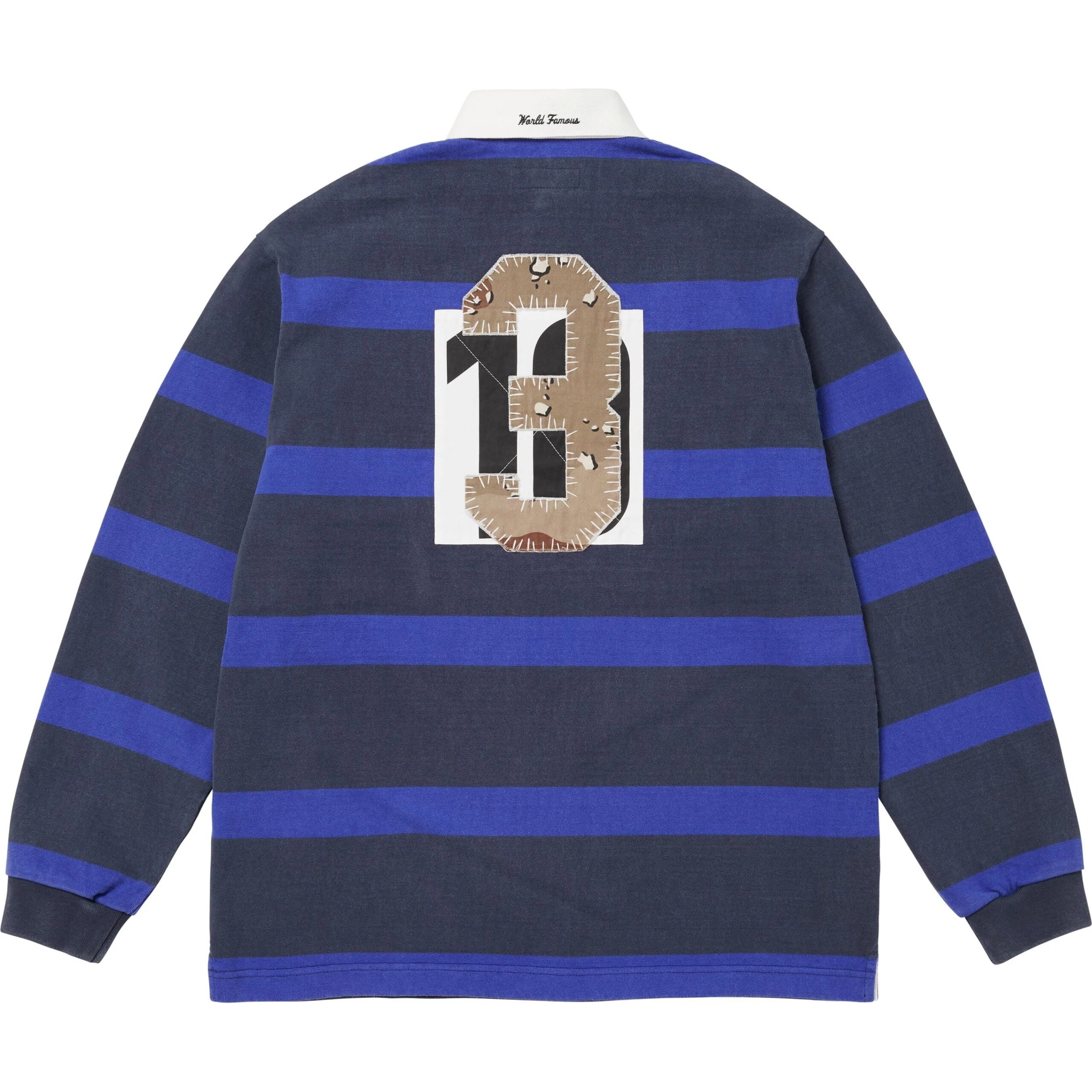 Supreme FW25 WEEK1 Stripe Rugby Jersey Unisex