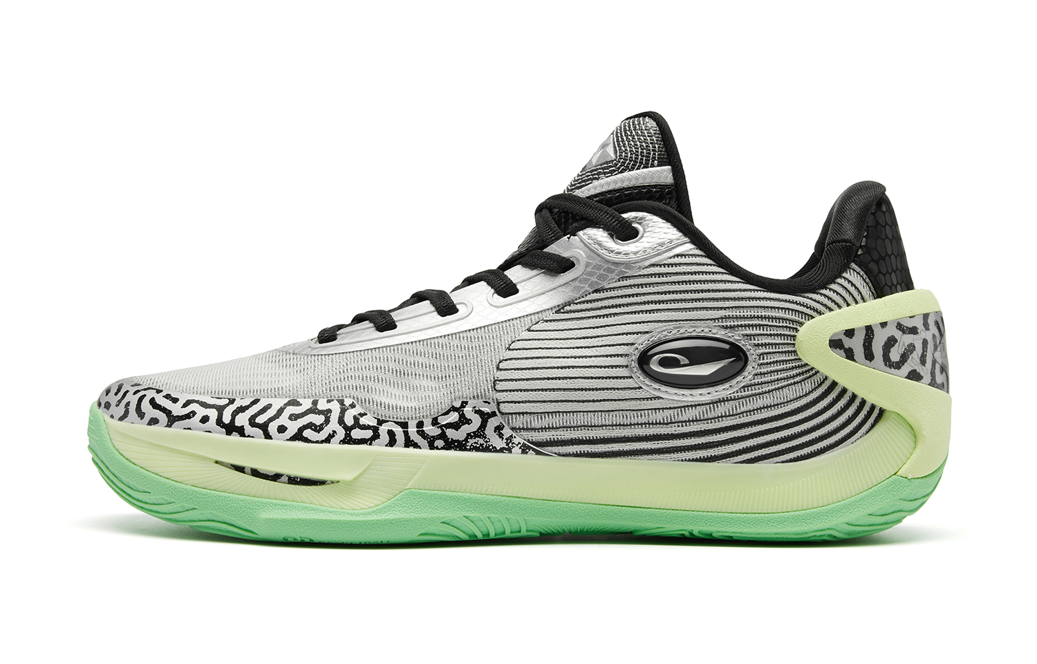 QIAODAN Poisonous Fangs RISE Cushioning Rebound Grip Abrasion Resistant Breathable Slip Resistant Low top