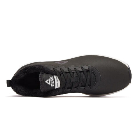 PEAK Long Staple Cotton Shoes, Thermal Fleece Lined, Waterproof Slip Resistant Abrasion Resistant Cushioning Low top