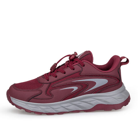 KANGLEJIAN Low top Casual Shoes Women’s Maroon