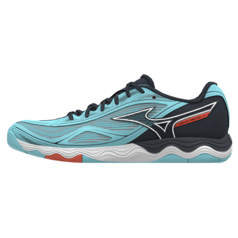 Mizuno Slip Resistant Abrasion Resistant Low top Training Shoes Unisex Cyan