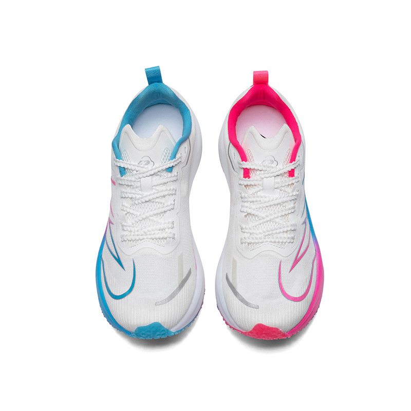 LPMX Running Shoes Unisex Low Top Pink Blue Mismatched