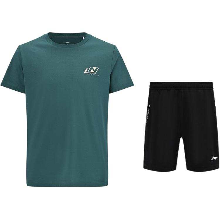Li Ning Casual Sportswear Unisex Ink Green