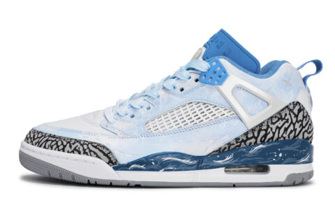 Jordan Spizike Vintage Basketball Shoes Unisex Low Top Black/White/Blue