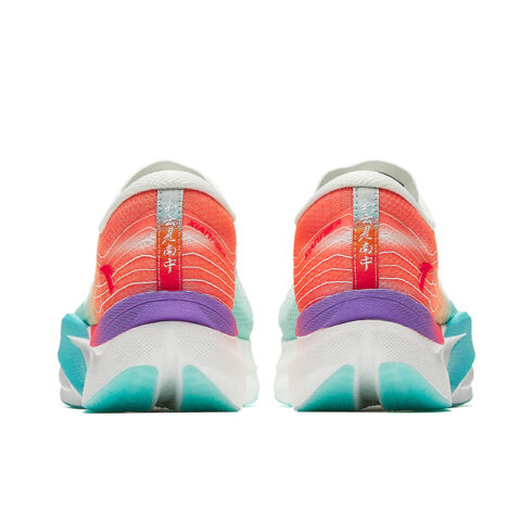 Anta C202 6.0 Slip Resistant, Abrasion Resistant, Breathable Low top Running Shoes Women’s White Green Orange