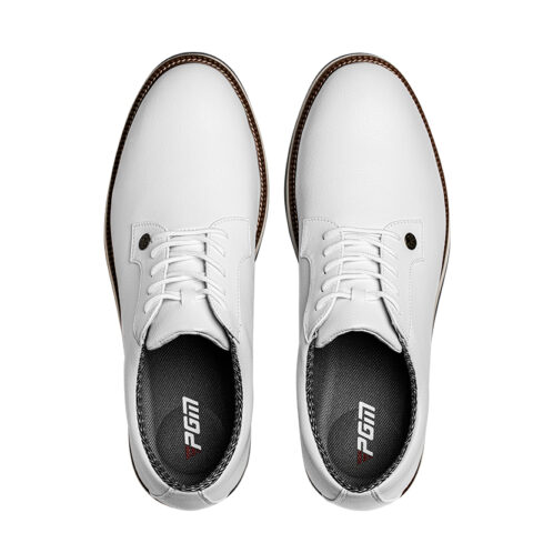 PGM Cushioning Slip Resistant Low top Golf Shoes Men’s White