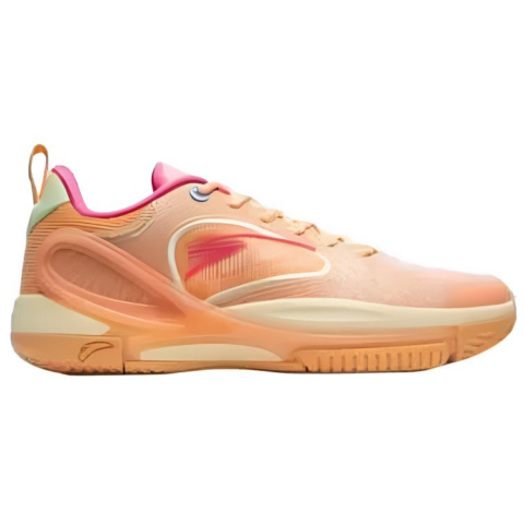 Anta Abrasion Resistant Coverage Low top Basketball Shoes Men’s Orange