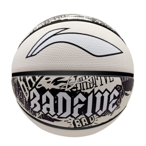 Li Ning Rubber Middle And Elementary School College Entrance Exam Basketball Size 7 Street Training Unisex