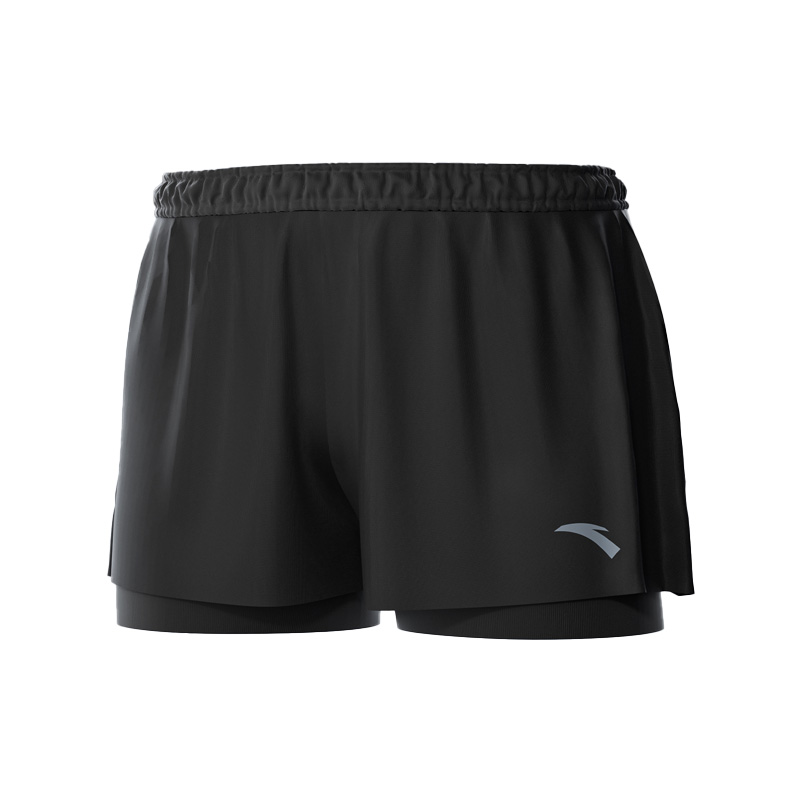 Anta Sports Shorts Unisex Black