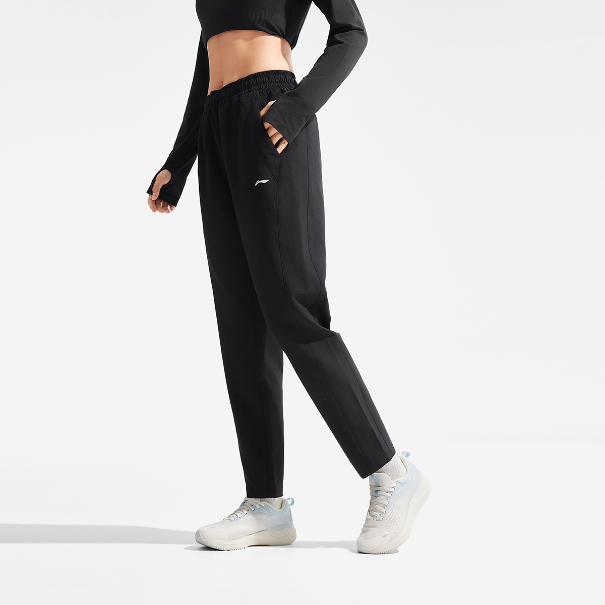 Li Ning Fitness Series Sports Pants Women’s Black