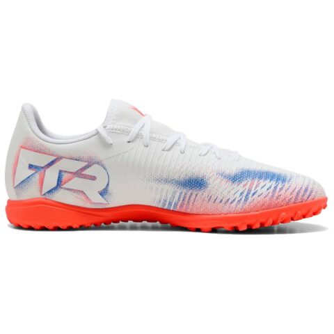 PUMA FUTURE 8 TT Turf Artificial Turf Cushioning Abrasion Resistant Breathable Soccer Shoes Unisex White