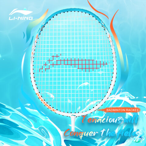 LiNing Thunder 9 Thunder 08 Carbon Aluminum Badminton Rackets Offensive Type Heavy Head, Stiff Shaft Entry Level Unisex