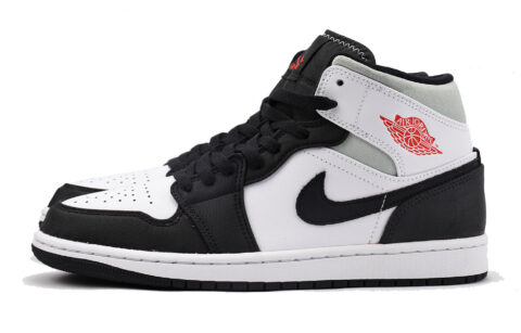 Jordan Air Jordan 1 Slip Resistant Abrasion Resistant Low top Vintage Basketball Shoes Men’s Black White