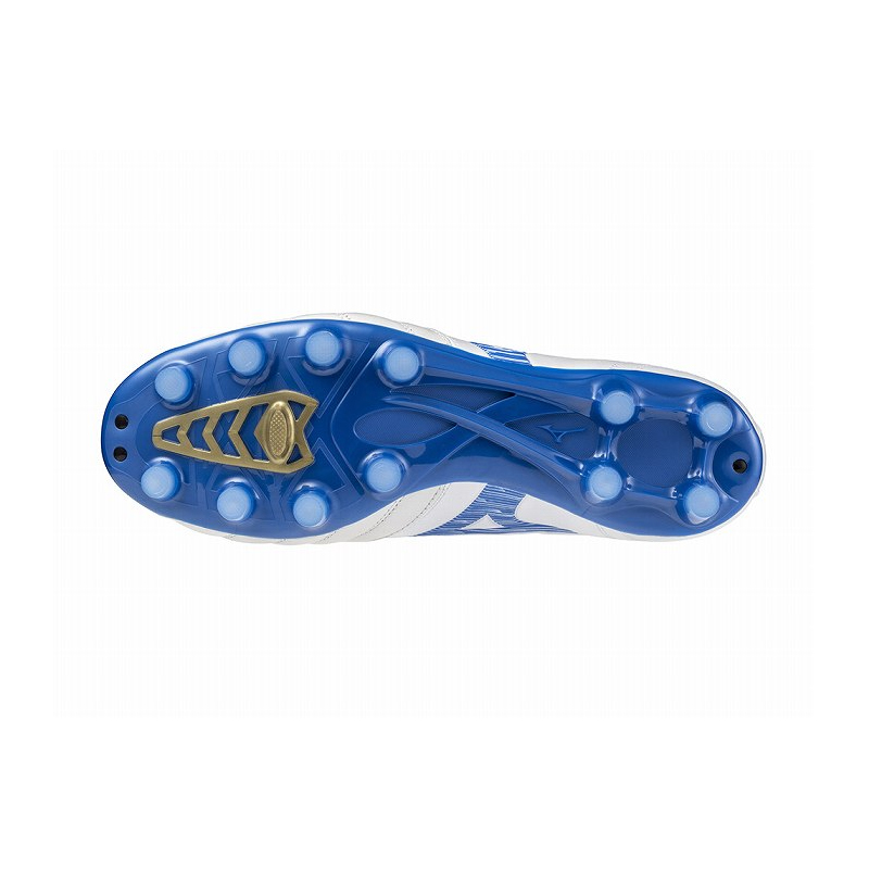 Mizuno Monarcida Abrasion Resistant Abrasion Resistant Soccer Shoes Unisex White Blue