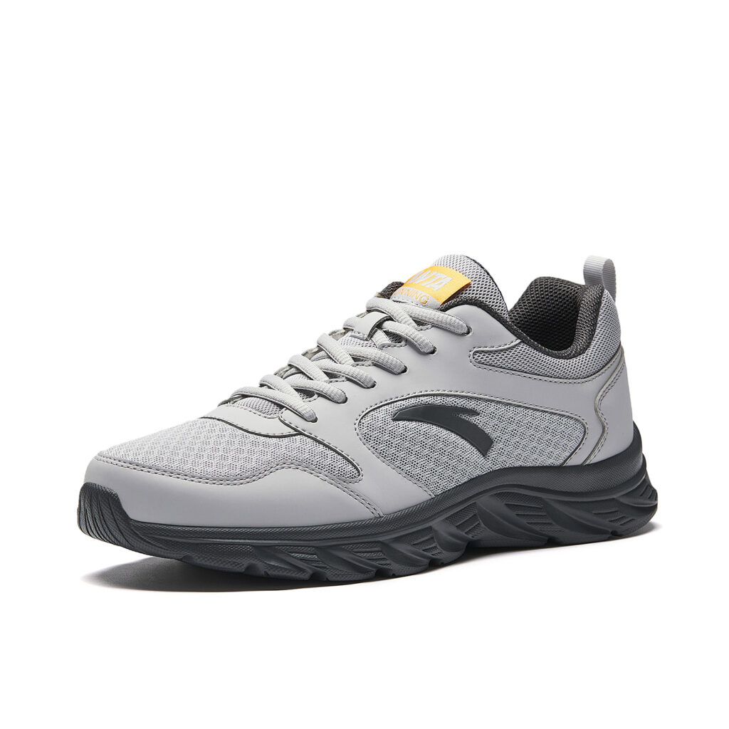 Anta Fabric Low top Casual Fashion Versatile Men’s Microchip Gray/Castle Gray