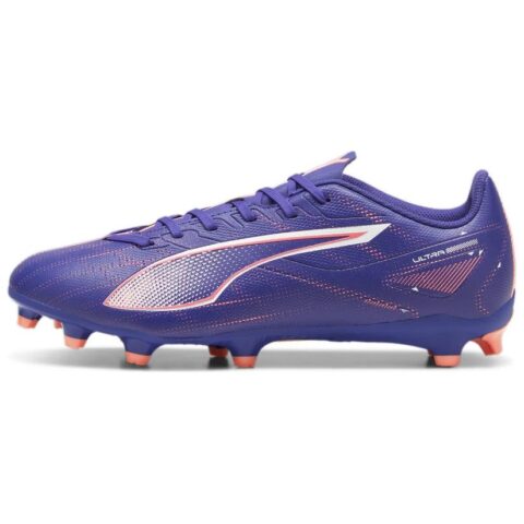 PUMA Ultra 5 Play Soft And Comfortable Abrasion Resistant Soccer Shoes Men’s Purple