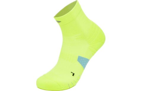 Li Ning Crew Socks Unisex 1 Pack Fluorescent Yellow Green