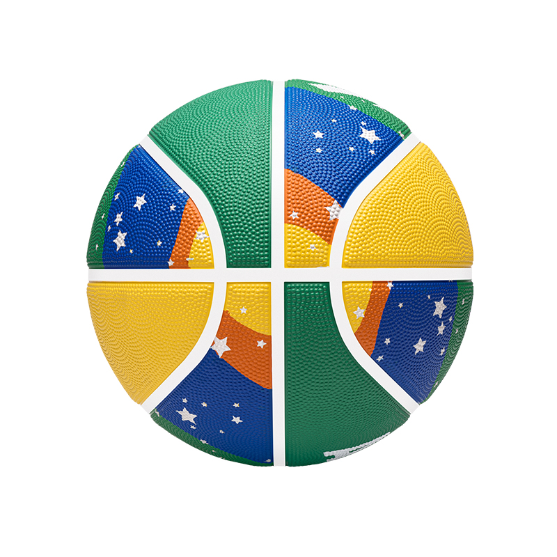 Anta Rubber Basketball Star Radiant Green Size 7/Size 5 Ball Street Training Competition Unisex China Mainland Version