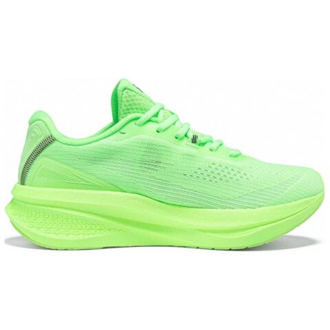 361° Cushioning, Wear Resistant Low top Casual Running Shoes Men’s Fluorescent Glossy Finish Green