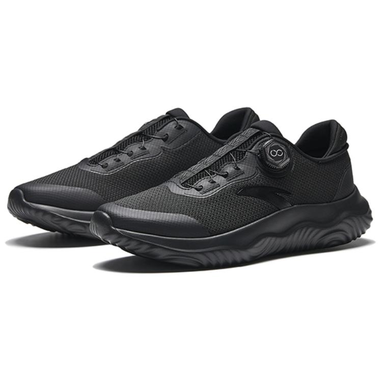 CHAOJIANTA Breathable Lightweight Breathable And Lightweight Low top Casual Running Shoes Men’s Black
