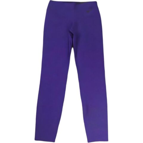 Nike Swoosh Yoga Pants Women's Purple Moderate