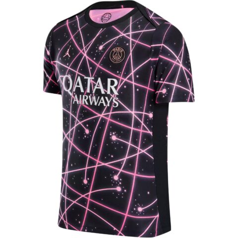 Jordan Paris Saint-Germain Academy Pro Men’s Jordan Dri-FIT Soccer Pre-Match Short-Sleeve Top