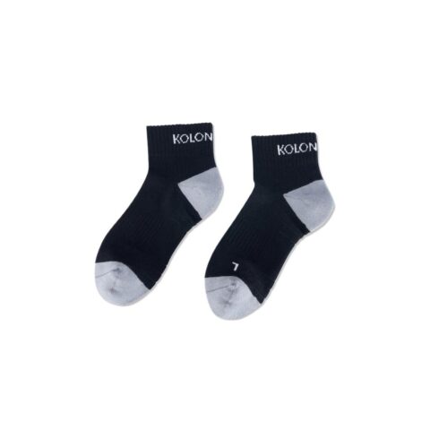 KOLON SPORT FW/AW24 Ankle Socks Unisex 1 Pack Black
