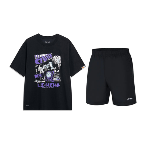 Li Ning Casual Sportswear Unisex Black