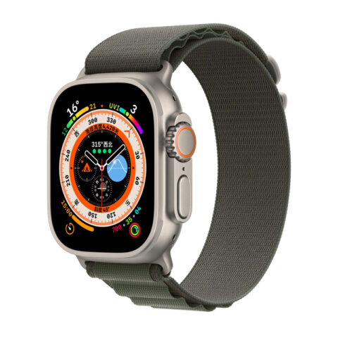 Apple Watch Ultra 2022 Model, China Mainland Version 49mm GPS+Cellular Model, High Mountain Loop Strap Smart Watches