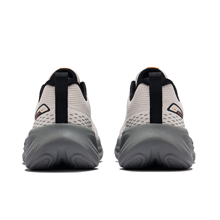 Erke Cloud Steps Cushioning Breathable Rebound Low top Casual Running Shoes Men’s Pumice Gray