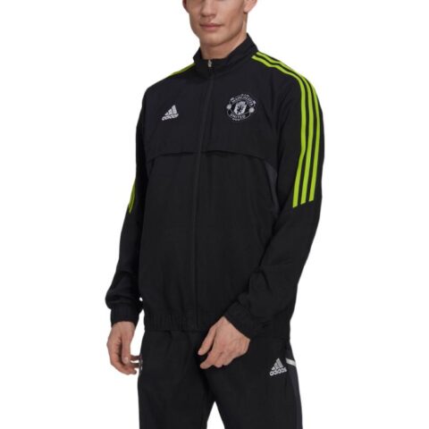 Adidas Manchester United Soccer Jerseys Men’s Black Moderate