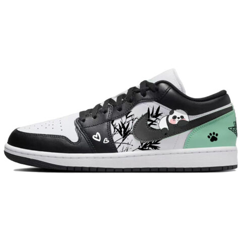 Jordan Air Jordan 1 Vintage Basketball Shoes Men’s Low Top Green/White