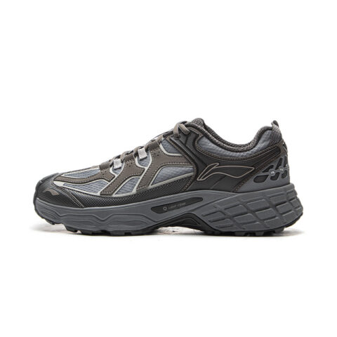Li Ning Outdoor CF Tracing, Forest Shadow Low top Hiking Shoes Unisex Obsidian Elegant Gray