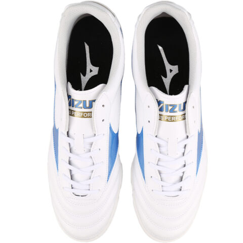 Mizuno Slip Resistant Soccer Shoes Men’s White Blue