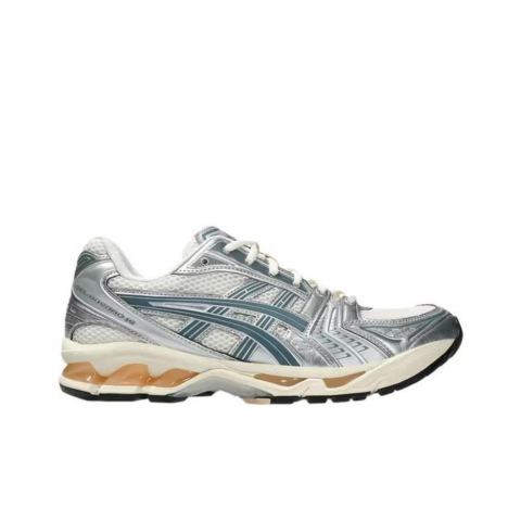 ASICS Gel Kayano 14 Birch Pure Silver Teal Gold