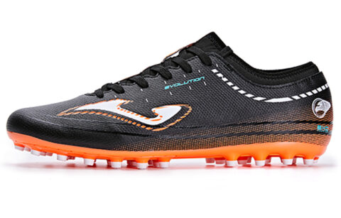 Joma AG Artificial Ground Slip Resistant Abrasion Resistant Soccer Shoes Men’s Black Orange