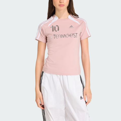 Adidas Teamgeist logo-stripe T-shirt