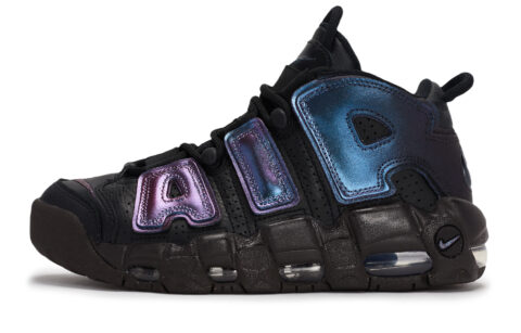 Nike Air More Uptempo Vintage Basketball Shoes Women’s Mid Top Blue/Purple