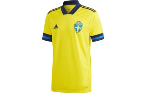 Adidas Soccer Jerseys Men's Yellow Moderate Straight Fit
