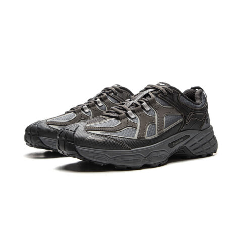 Li Ning Outdoor CF Tracing, Forest Shadow Low top Hiking Shoes Unisex Obsidian Elegant Gray