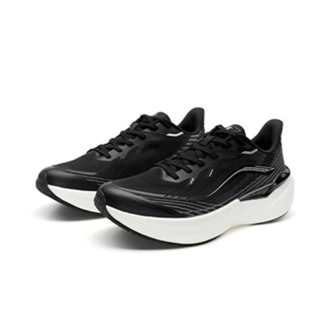 QIAODAN Cushioning Lightweight Low top Casual Running Shoes Men’s Black