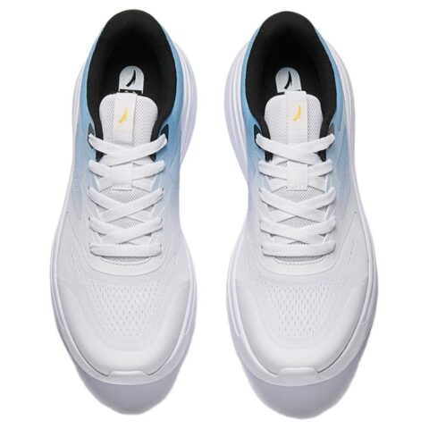 Anta Variety Training Collection Cushioning Abrasion Resistant Lightweight Low top Training Shoes Men’s White Blue