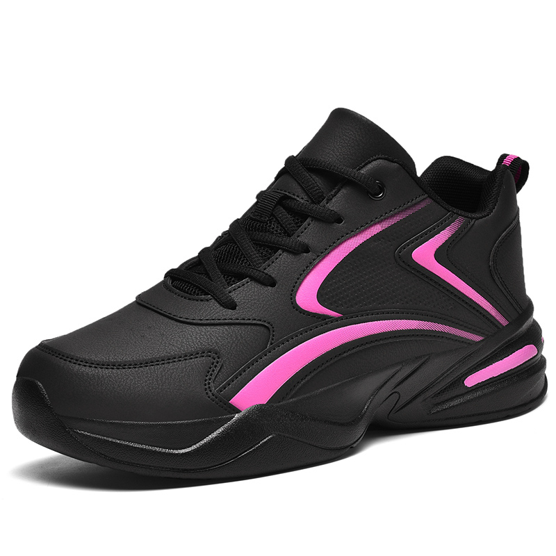 HEIWEILU Cushioning Slip Resistant Abrasion Resistant Mid top Running Shoes Men’s