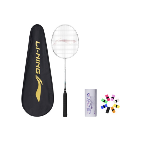 Li Ning Thunder 08 Aluminum Alloy Badminton Rackets Offensive Type Heavy Head, Stiff Shaft Entry level Unisex