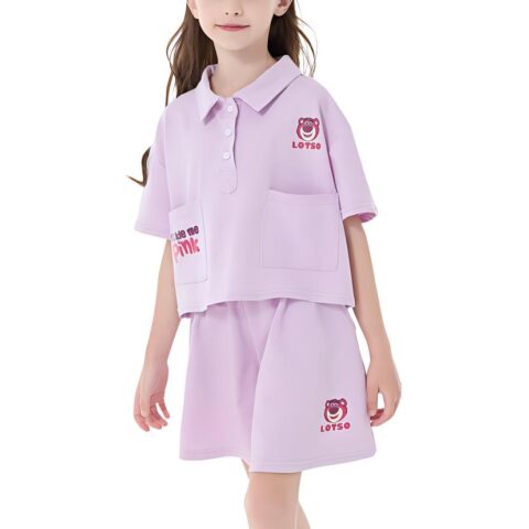 Disney Casual Sportswear Purple Children Aged 3 7 Years Old