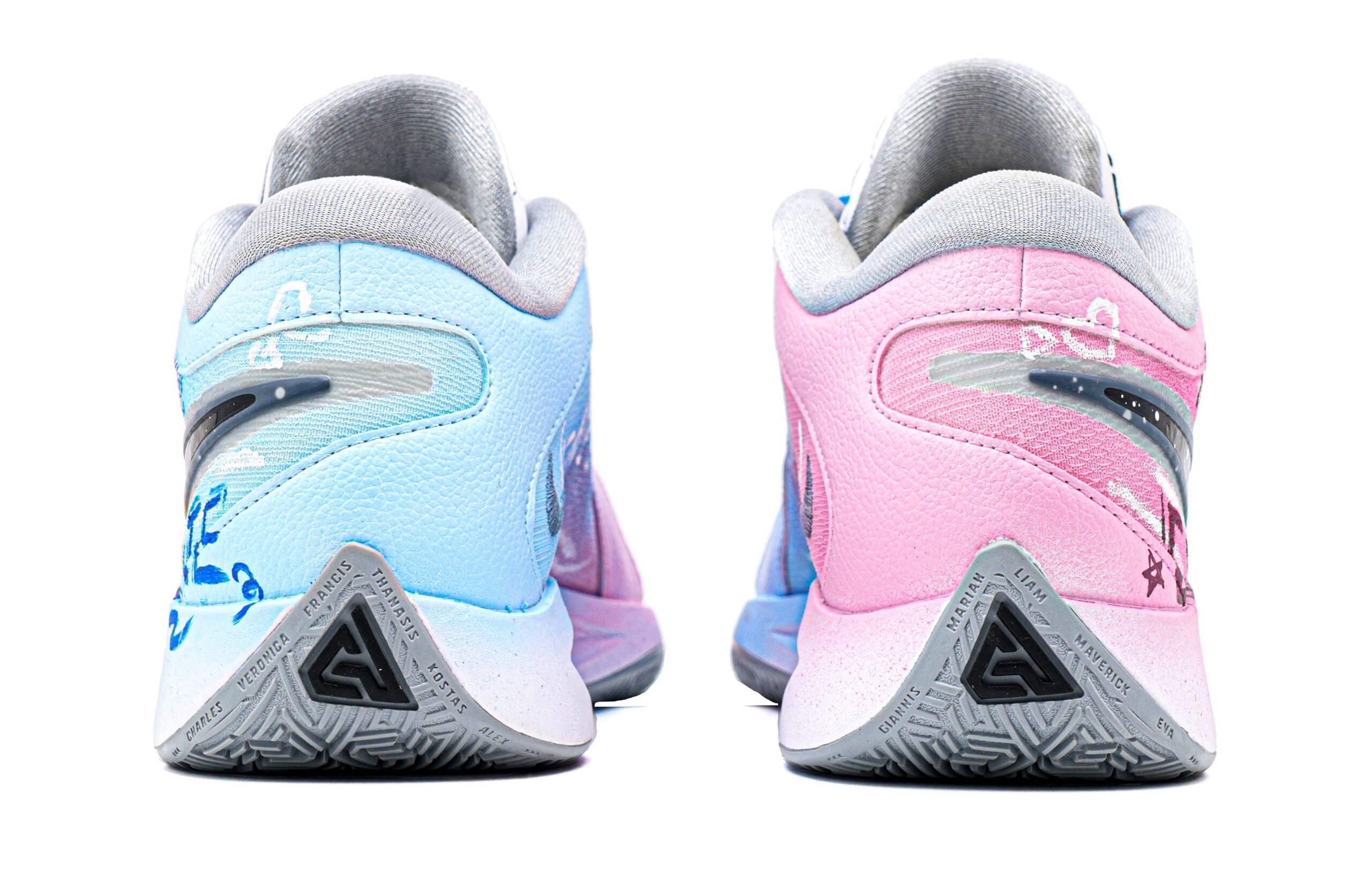 Nike Giannis Freak 6 Basketball Shoes Men’s Low Top Blue/Pink