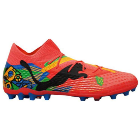 PUMA FUTURE 7 ULTIMATE MG Multi Ground Artificial Turf Abrasion Resistant Soccer Shoes Unisex Red