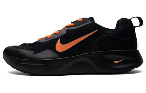 Nike Wearallday Low top Running Shoes Men’s Black Orange